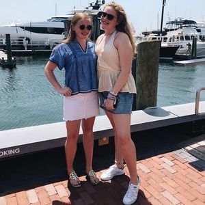 denim vineyard vines top